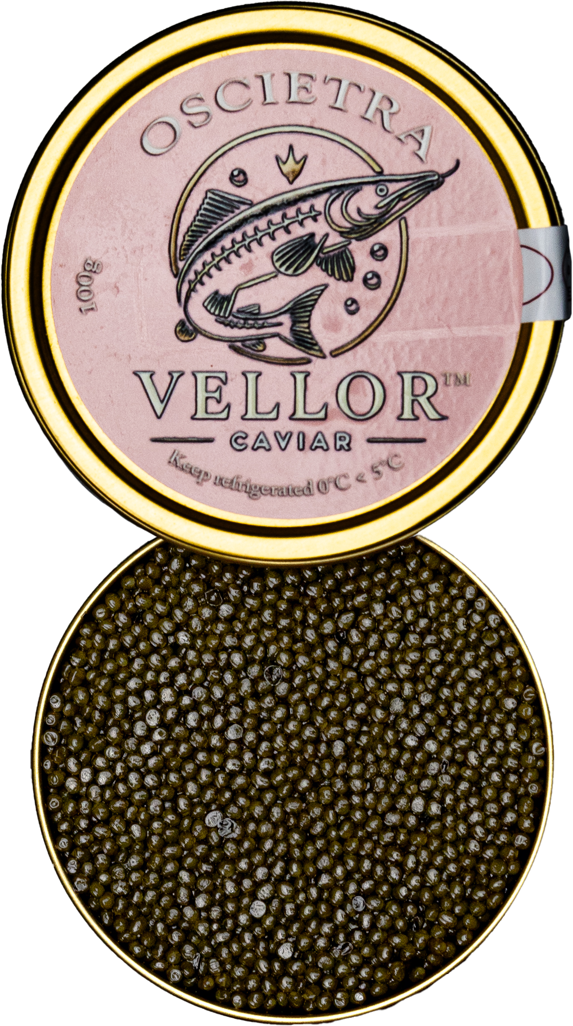 Oscietra Imperial caviar